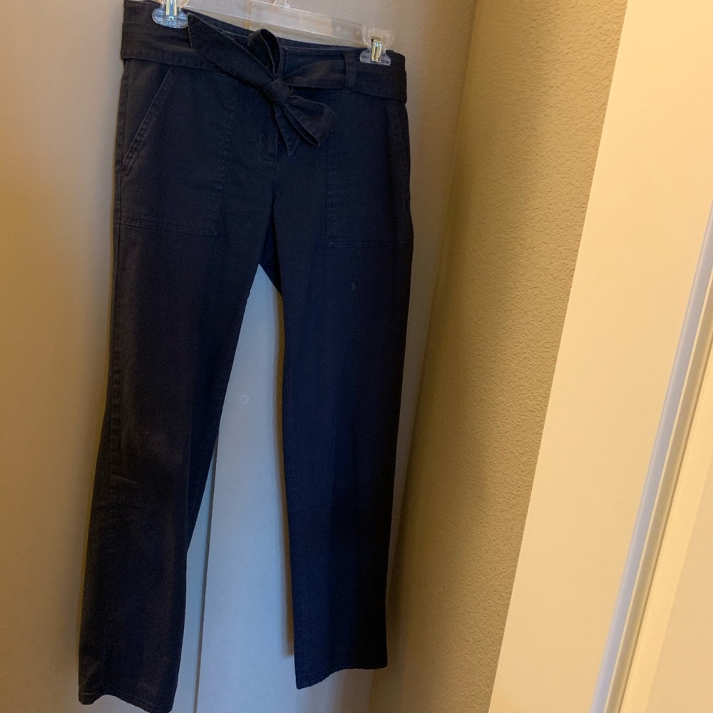 Loft Waist Tie Pants size 2